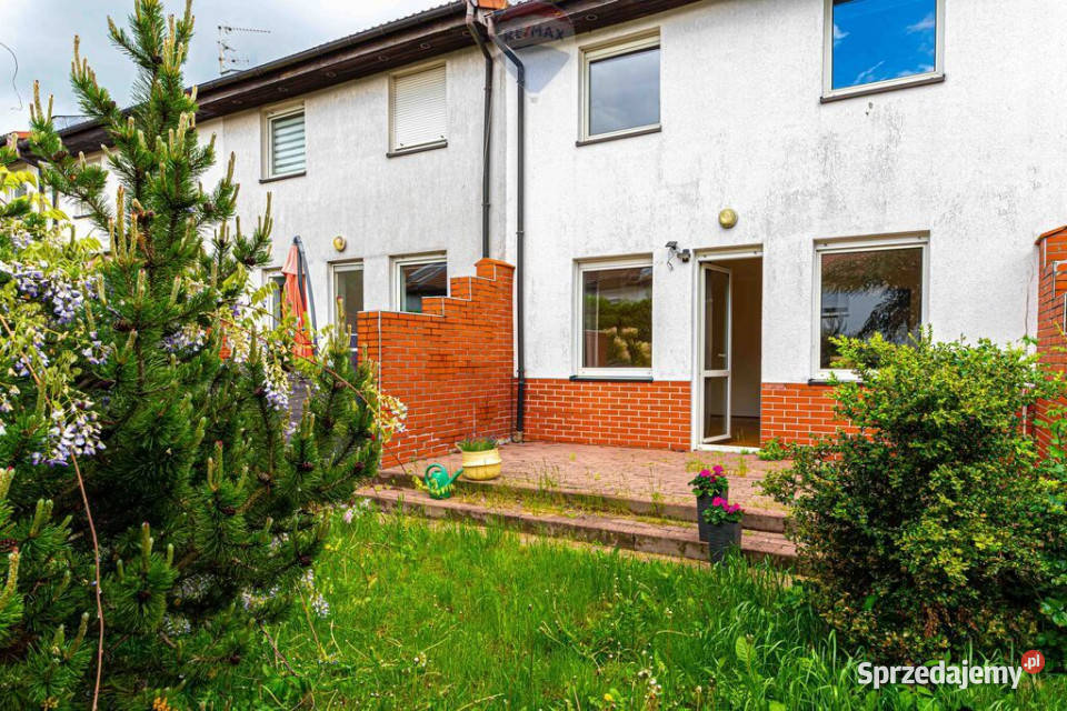 Dom szeregowy ogródek garaż Złotniki