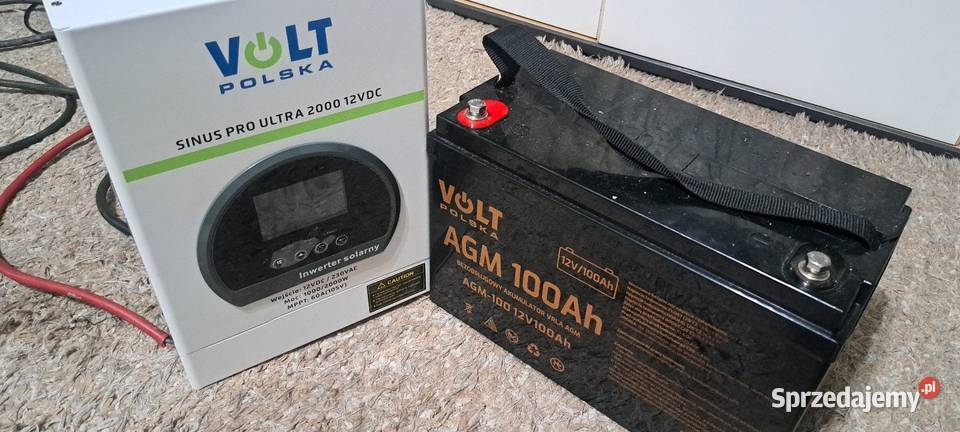 Zestaw solarny Volta Sinus Pro Ultra 2000 12vDC