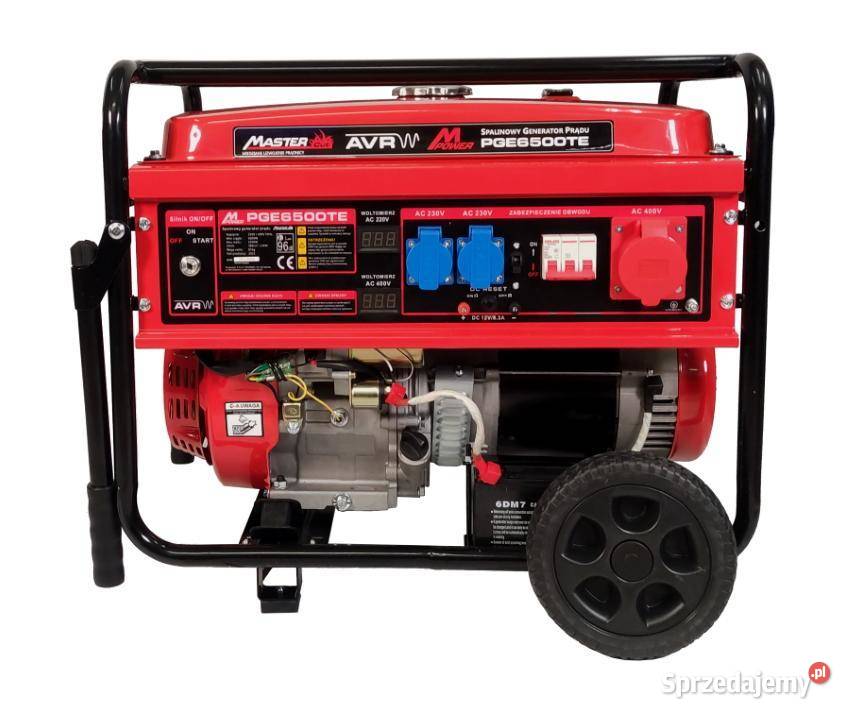 MASTERCUT PGE6500 AGREGAT PRĄDOTWÓRCZY GENERATOR wielkopolskie Opalenica