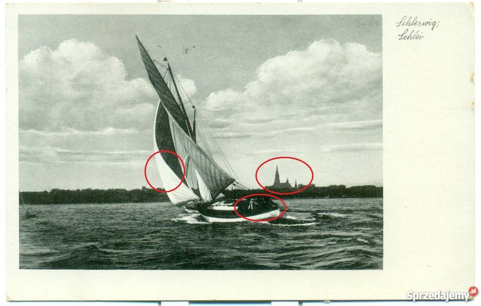 Schleswig Schlei Postkarte 29111939 wielkopolskie Ostrów Wielkopolski