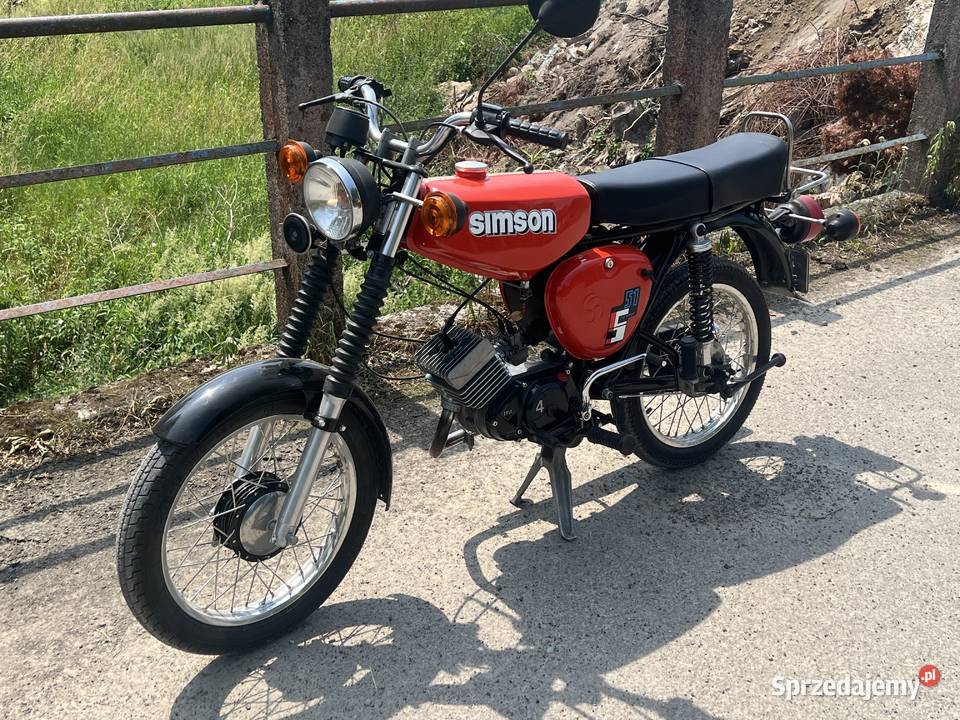 Simson s511 1989 12v nieuszkodzony Dębica
