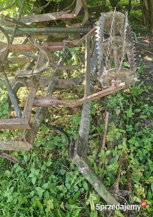Kultywator 4 metry ręcznie rozkładany Pieniężno