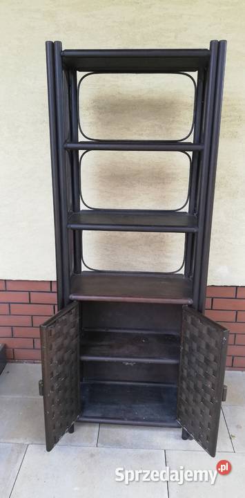 Lustro w rattanowej ramie stylowe ozdobne Garwolin