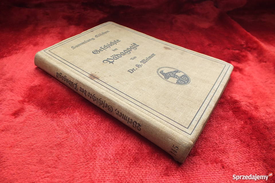 Stara niemiecka książka z 1910 roku lubuskie Żary