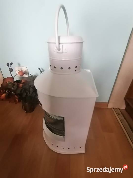 Duża Lampa okrętowa na naftę Atrt Deco z łat 50 Kraków sprzedam
