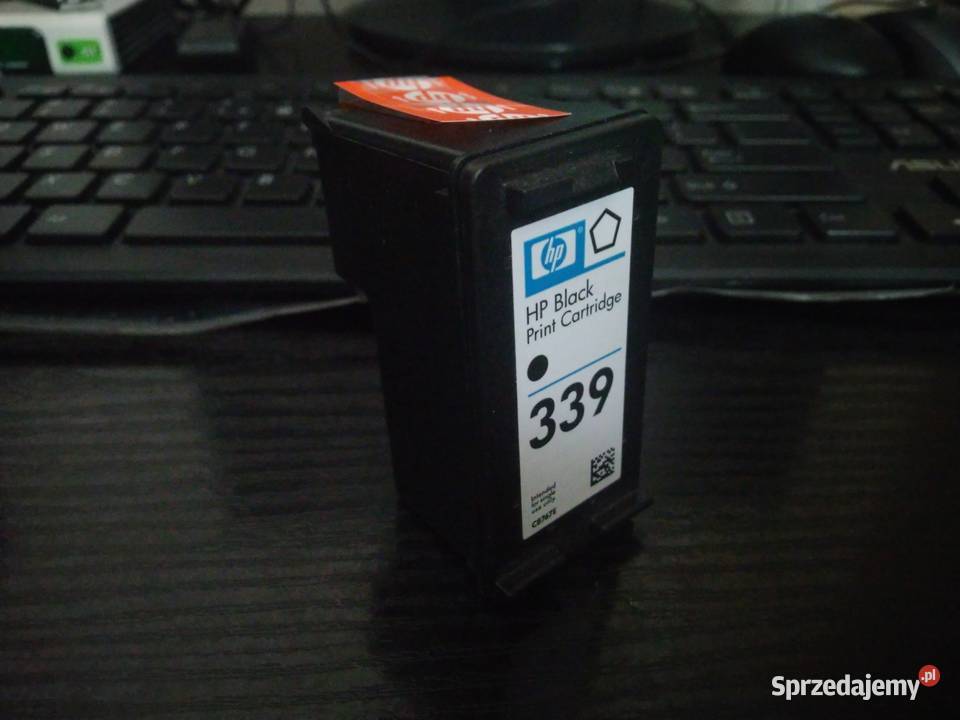 HP 339 tusz czarny cartridge oryginalny C8767E podkarpackie Przemyśl