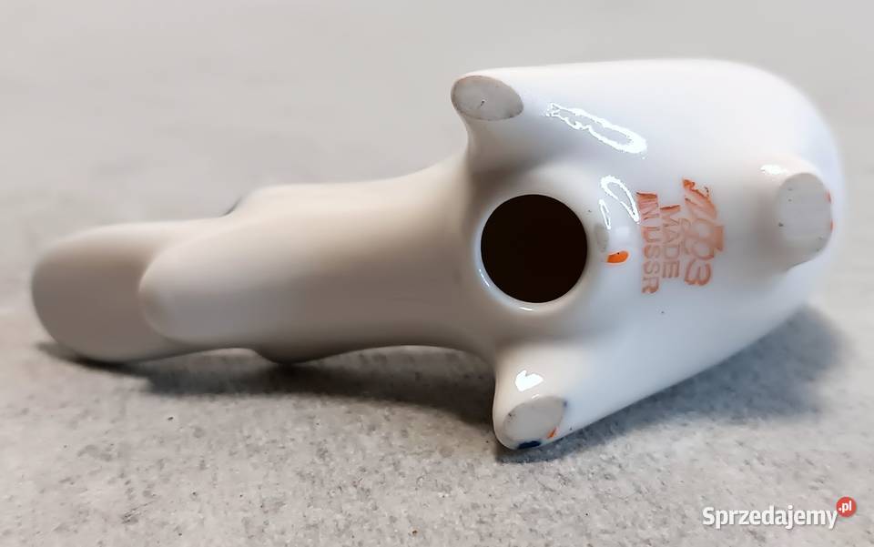 Łomonosow Rosja Solniczka Gołąb Przyprawnik ZSSR Porcelana i szkło Świnoujście