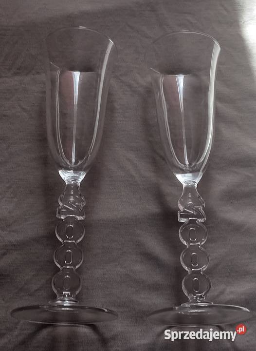 Kieliszki do szampana seria Millenium