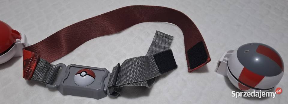 Pasek Pokemon dwa Pokeballe 7 Zabawka