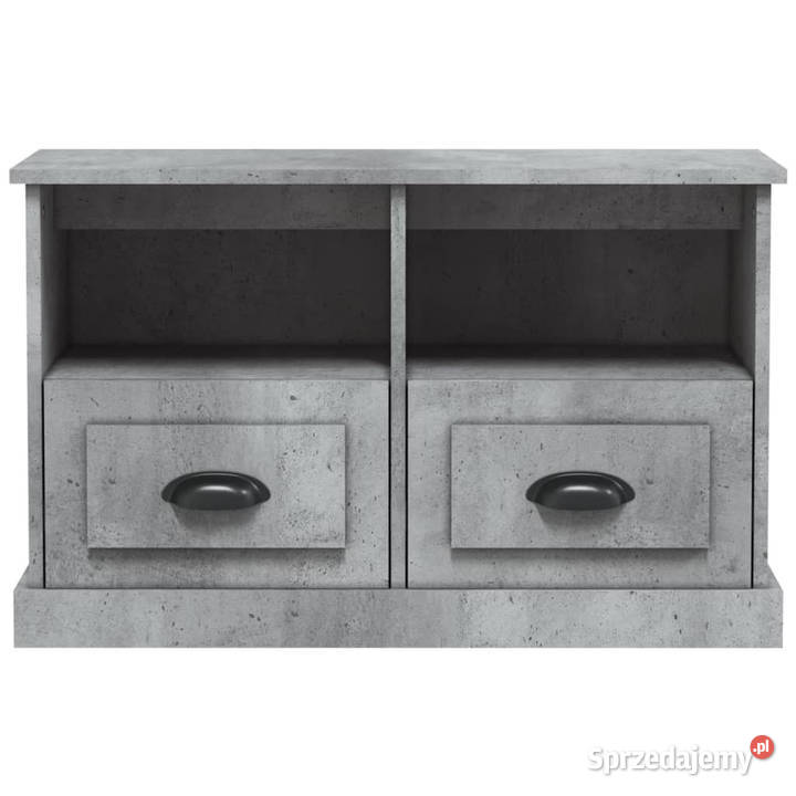 Szafka pod TV szary beton 80x35x50 materiał Warszawa