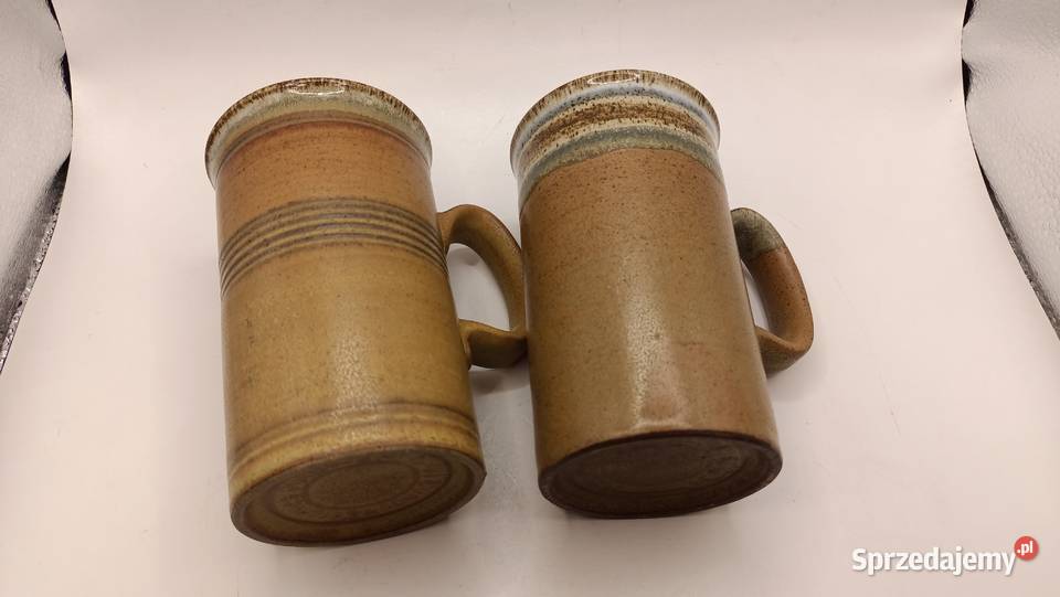 Dwa kubki do herbaty rustykalne Scotland Zamość