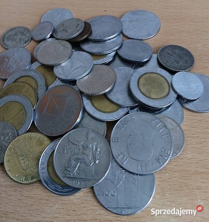 WŁOCHY45 MONETRÓŻNE ROCZNIKI I STANY Numizmatyka Legionowo