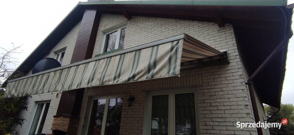Wymiana materiał markizy 100x100 łódzkie