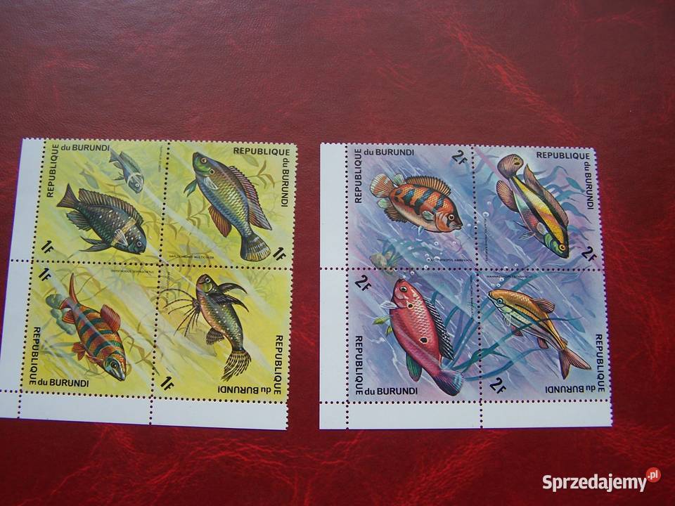 Burundi 1974 MNH Fauna Ryby sprzedam