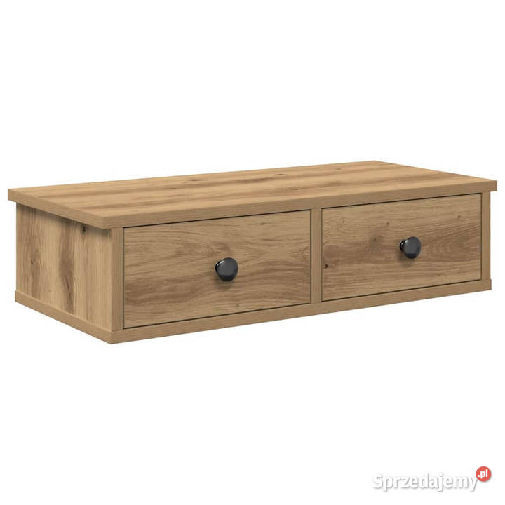 Półka ścienna z szufladami dąb artisian 60x25x15 Warszawa