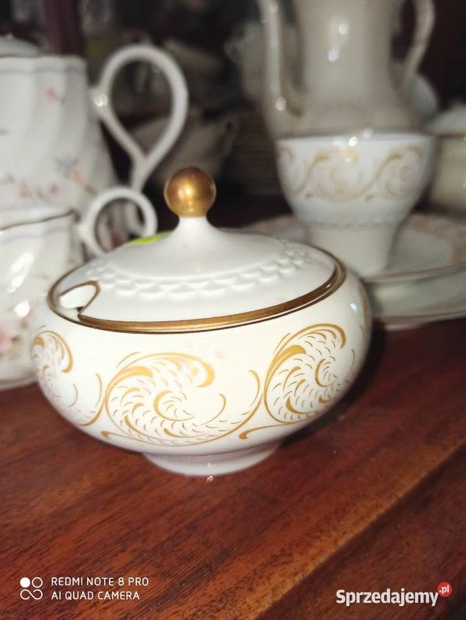 filiżanka z talerzykiem deserowym Hackefors Gdańsk