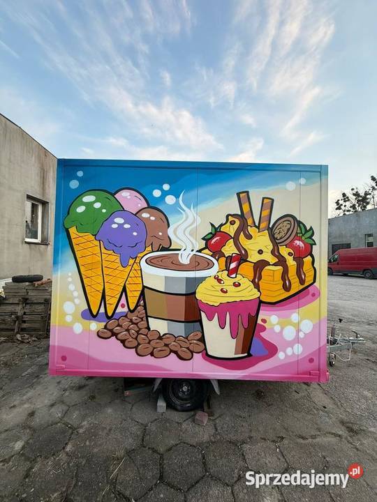 Przyczepa Gastronomiczna food truck pod Łódź