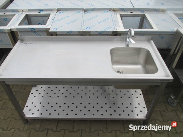 Zlew Gastronomiczny 1 Komorowy Z Półką 1506085 Ostrów Wielkopolski