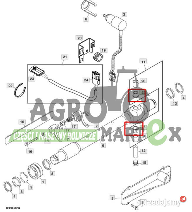 R108304 TULEJA JD Wichrów