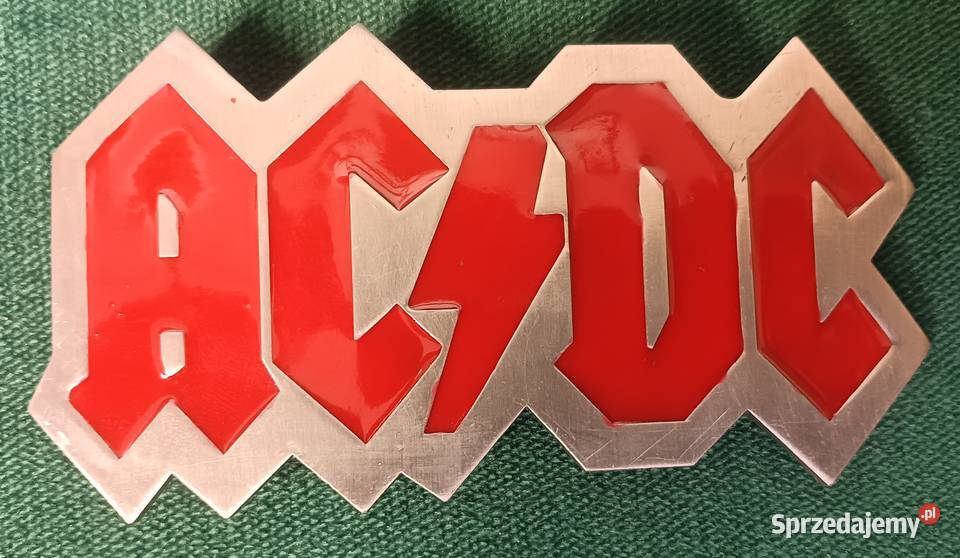 Klamra ACDC duża logo Paski Zbylitowska Góra sprzedam