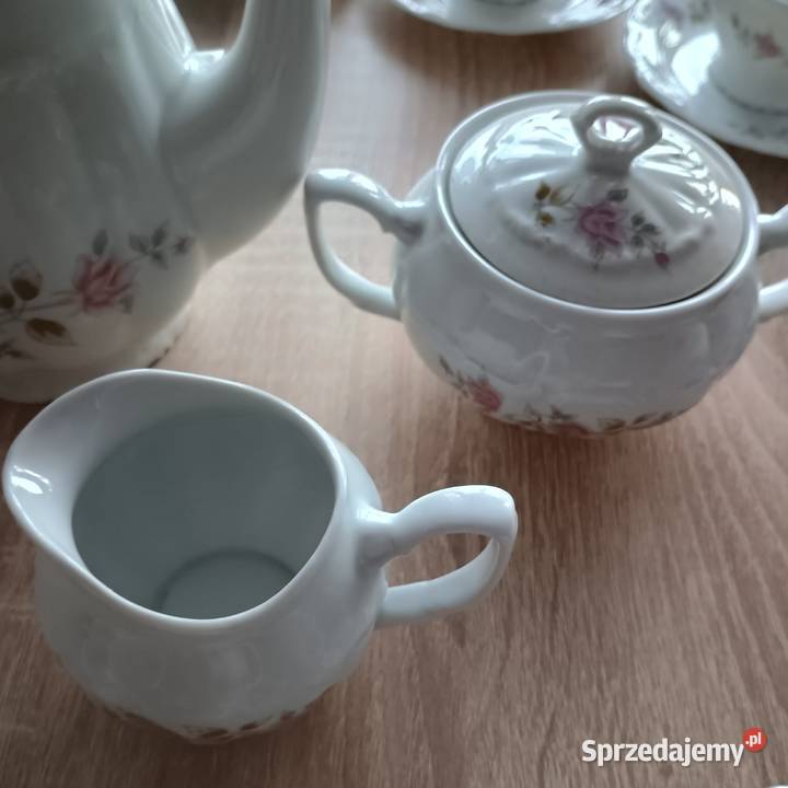 Serwis porcelanowy kawowy herbaciany Bogucice 12 Chrzanów