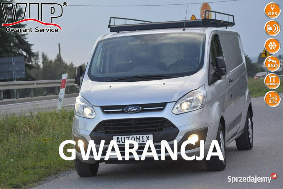 Ford Transit Custom 20 TDCI bagażnik dachowy bluetooth Sędziszów Małopolski