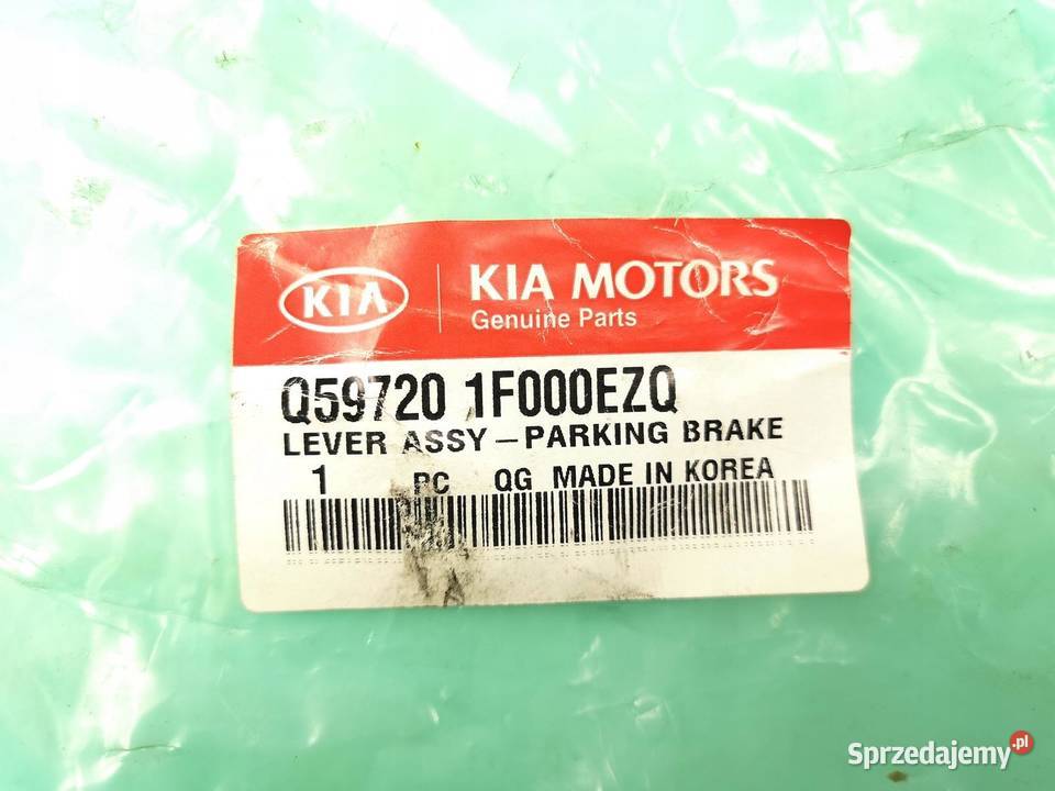 HAMULEC RĘCZNY RĘKOJEŚĆ KIA SPORTAGE 0510 ORI osobowe sprzedam