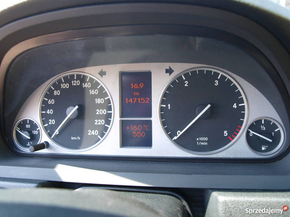 MERCEDES B200 20 CDi 140 koni AUTOMAT poduszka powietrzna Kalisz