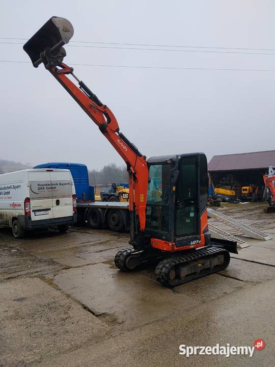 Kubota minikoparka kx u274 takeuchi yanmar małopolskie Sucha Beskidzka