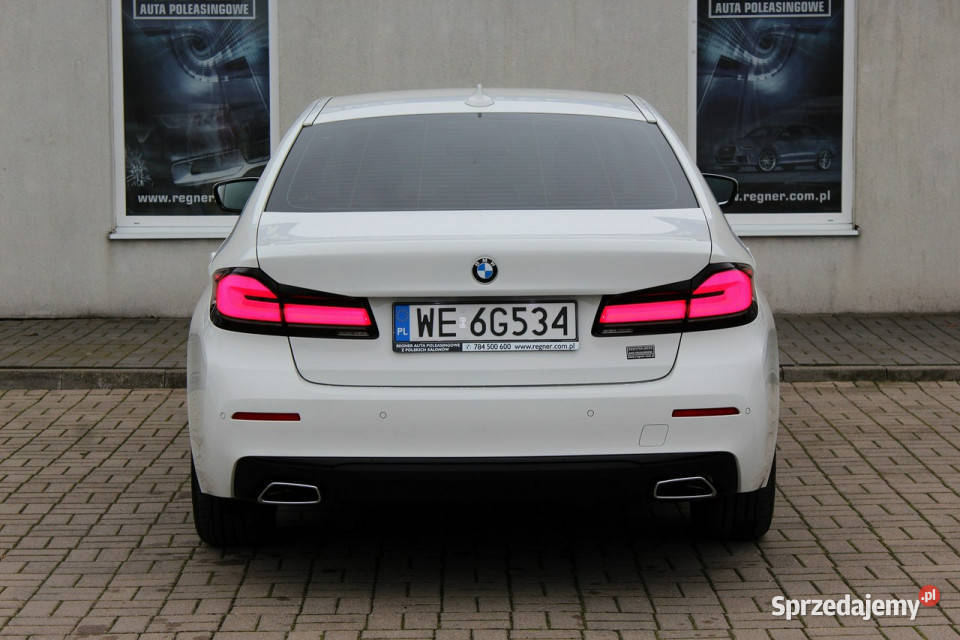 BMW 518 Salon FV23 Skóra Nawigacja LED Ambient elektrochrom. lusterka boczne mazowieckie