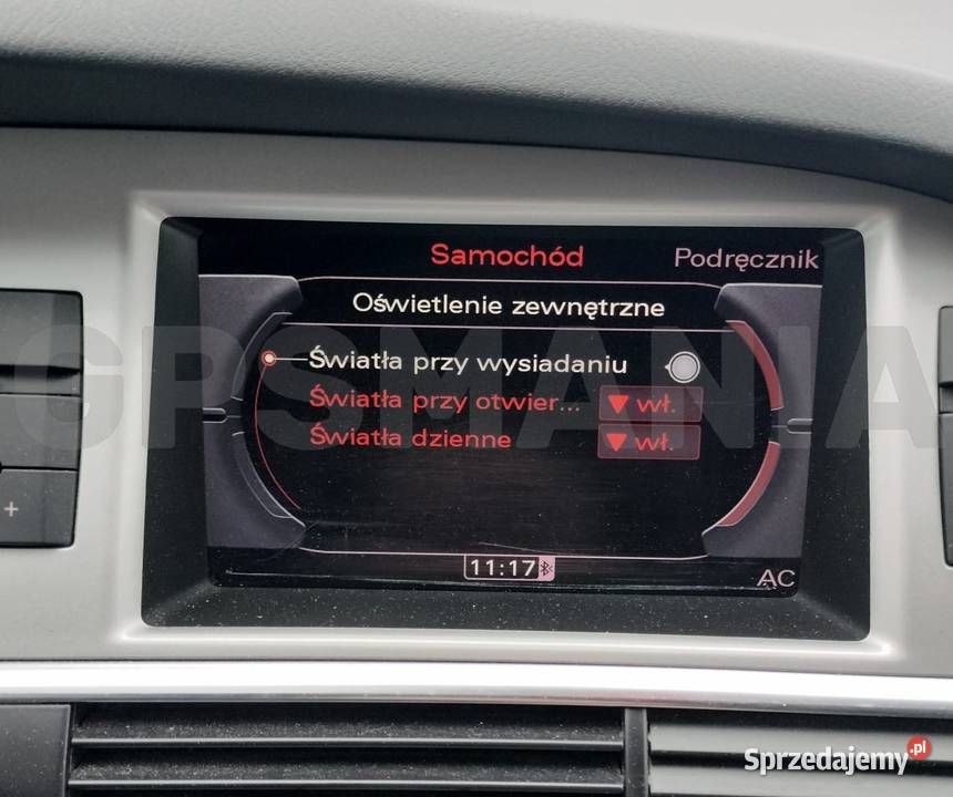 POLSKIE MENU LEKTOR NAWIGACJI AUDI A4 A5 A6 A8 Łódź