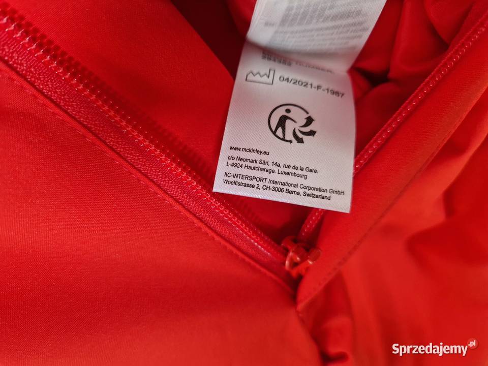 Spodnie czerwone narciarskie snowboardowe męskie Bibice