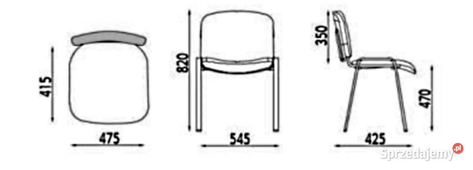Krzesła biurowe konferencyjne Zamość sprzedam