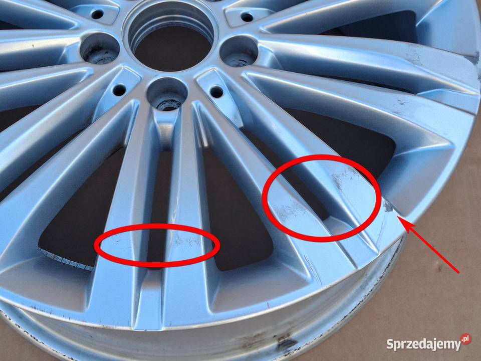 MERCEDES CKLASA W206 FELGA ALUMINIOWA 17 7J Mercedes-Benz OE lubuskie