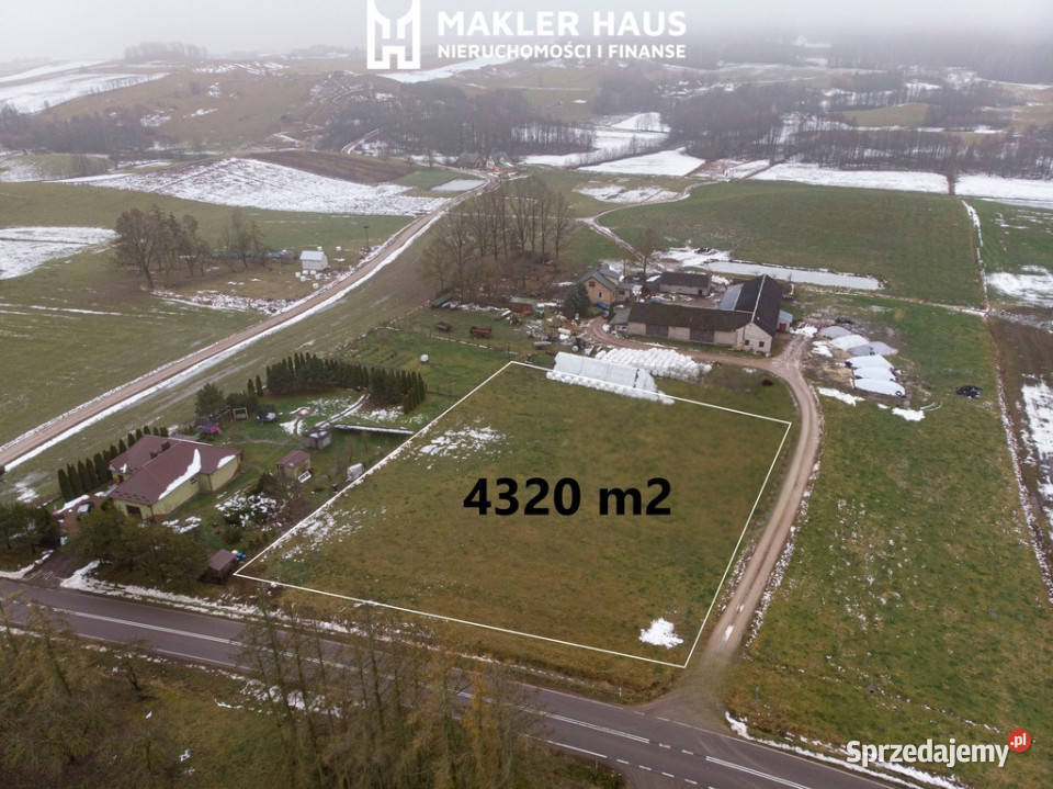 Działka z możliwością uzyskania warunków Rowele sprzedam