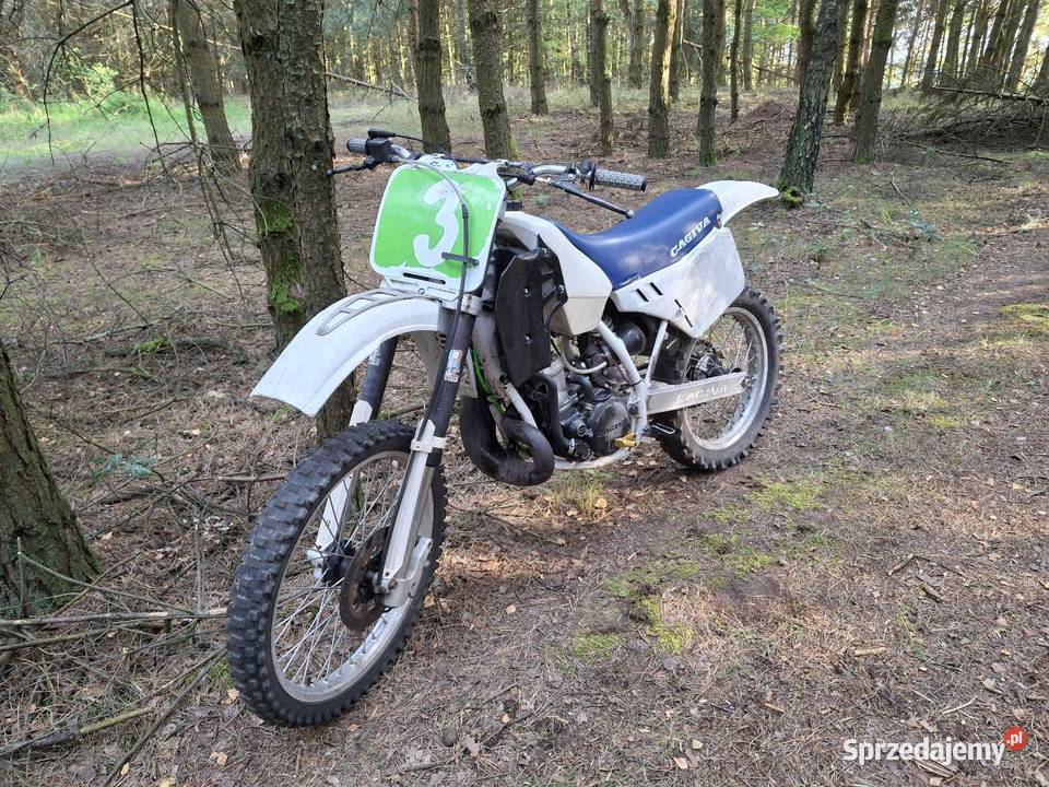 Cagiva WMX 250 1988 Nikasil Wossner Selettra Na 250cm3 Występy