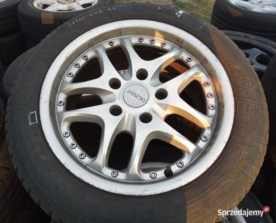 4x ALUFELGI BMW Dezent 16 z oponami Wągrowiec