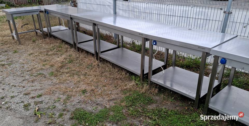 STÓŁ STOŁY GASTRO WZMACNIANE CENTRALNE 8427085 Nowe Skalmierzyce