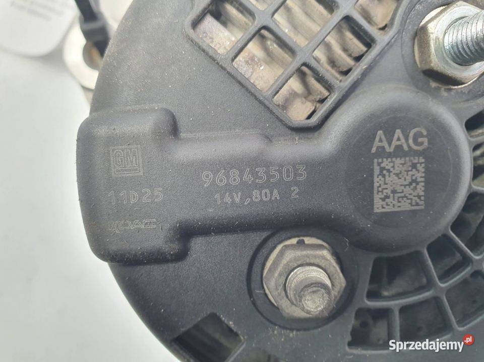 ALTERNATOR CHEVROLET SPARK 96843503 kujawsko-pomorskie