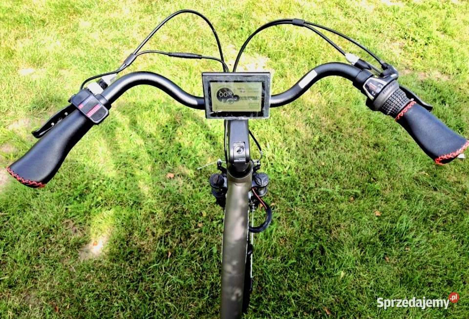 Ebike rower elektryczny Devron 28120 nowy pełne Rowery Bobolin sprzedam