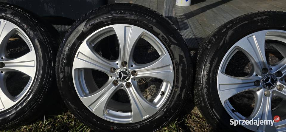 Kolo mercedes glk felgi I opony kupione w śląskie