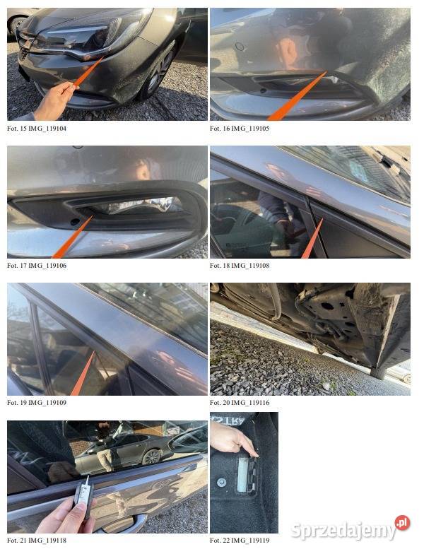 Opel Astra V Sports Tourer 14 MR16 E6 produkcji Astra Skawina