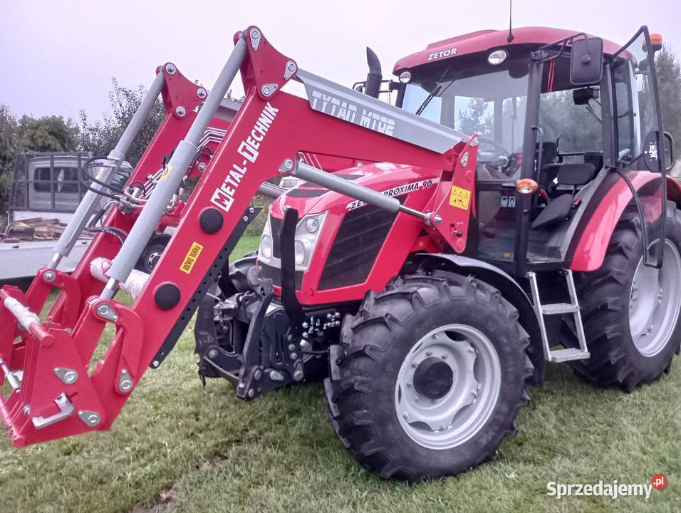 4 ŁADOWACZE CZOŁOWE Z MONTAŻEM METALTECHNIK Busko-Zdrój