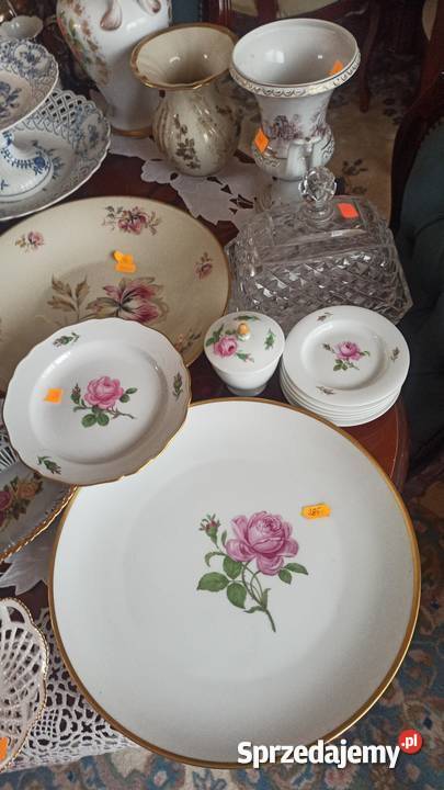 Patera Furstenberg Germany Biała porcelana Gdańsk