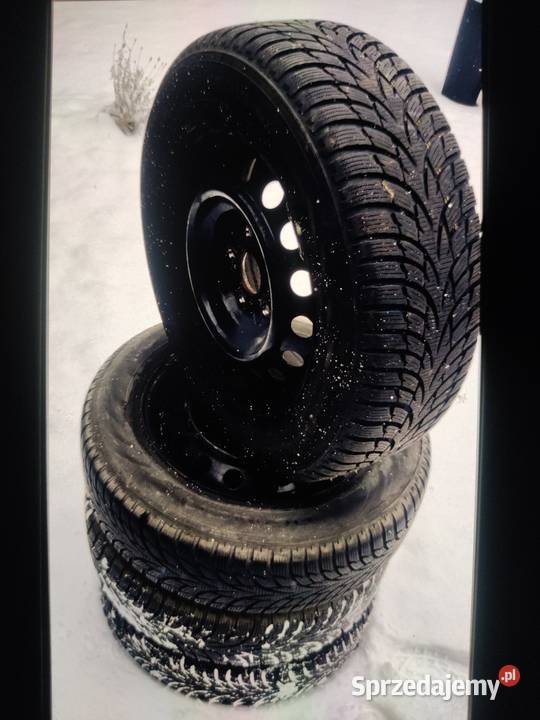Koła zimowe Felgi opony 19565R15 Nokian Toyota Mińsk Mazowiecki