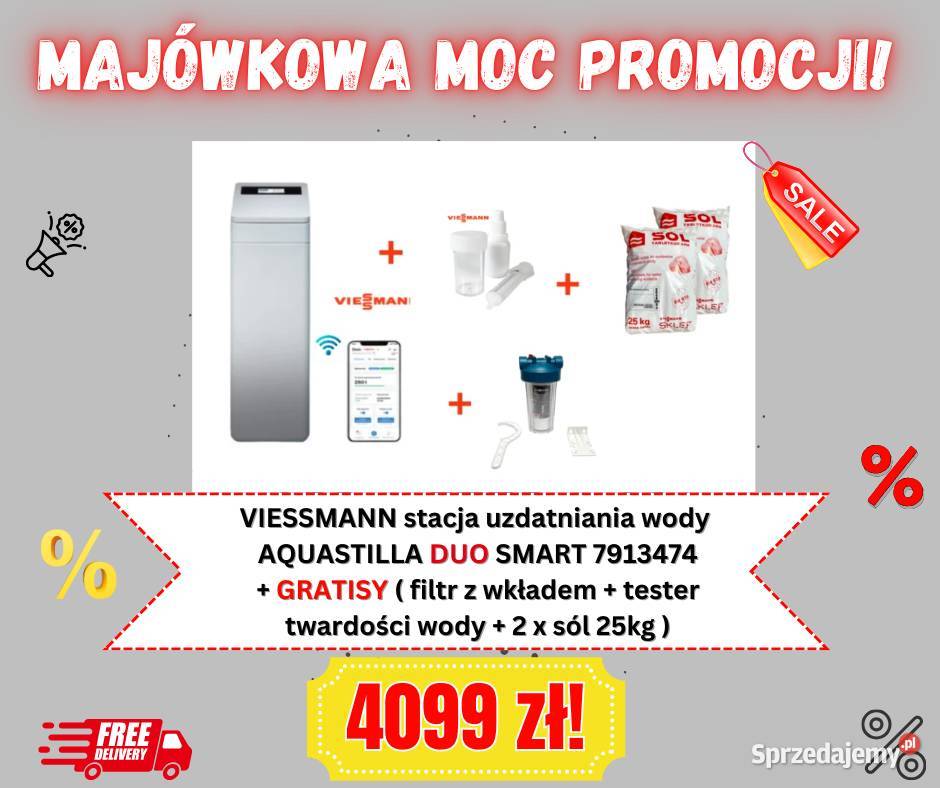 Pakiet Aquastilla DUO SMART z wkładem węglowym Filtry i zmiękczacze Skrzeszewo