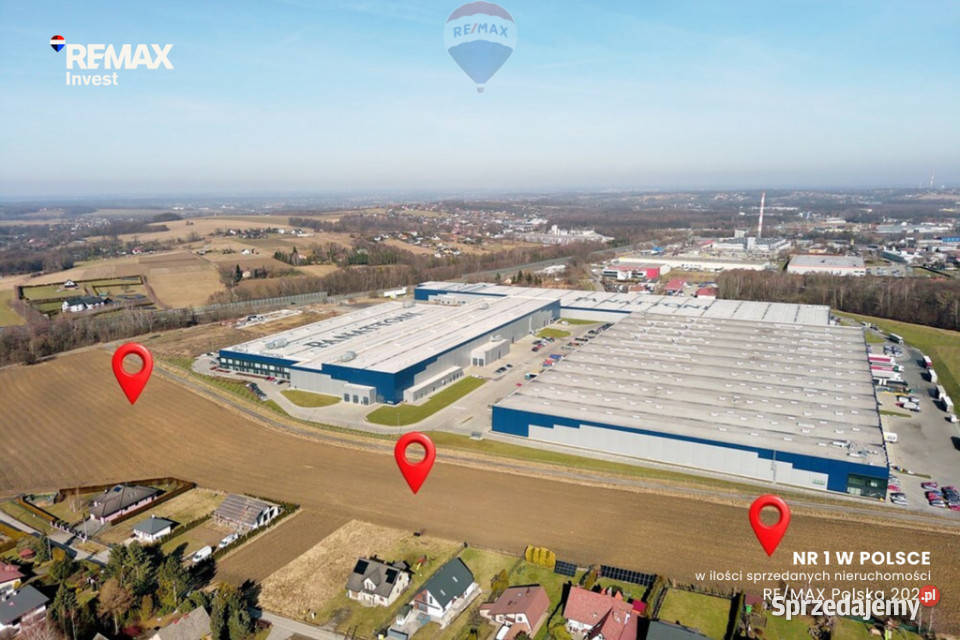 Działki usługowe 326 ha BielskoBiała obok S52 Bielsko-Biała