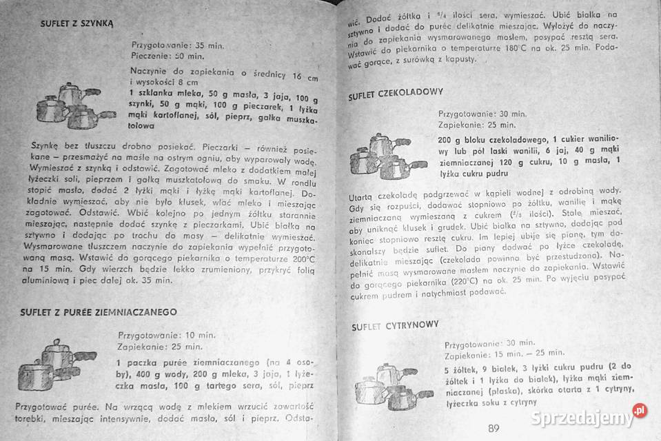 Zapiekanki suflety tarty Stanisław Włodek Chełm