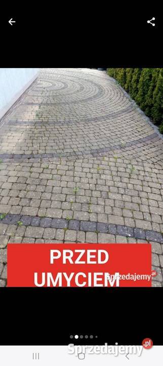Mycie kostki brukowej mazowieckie Mińsk Mazowiecki