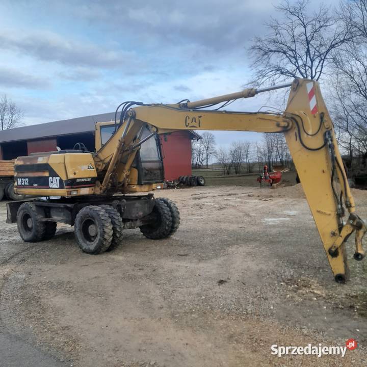Koparka kołowa cat m312 Zabrnie sprzedam